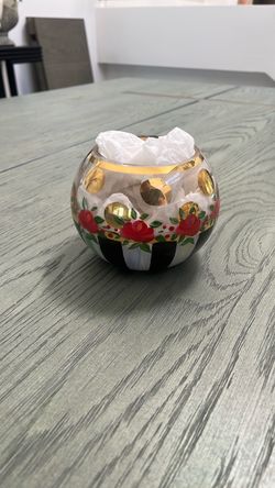 Hand-Painted Decorative Glass Bowl - Mackenzie & child’s