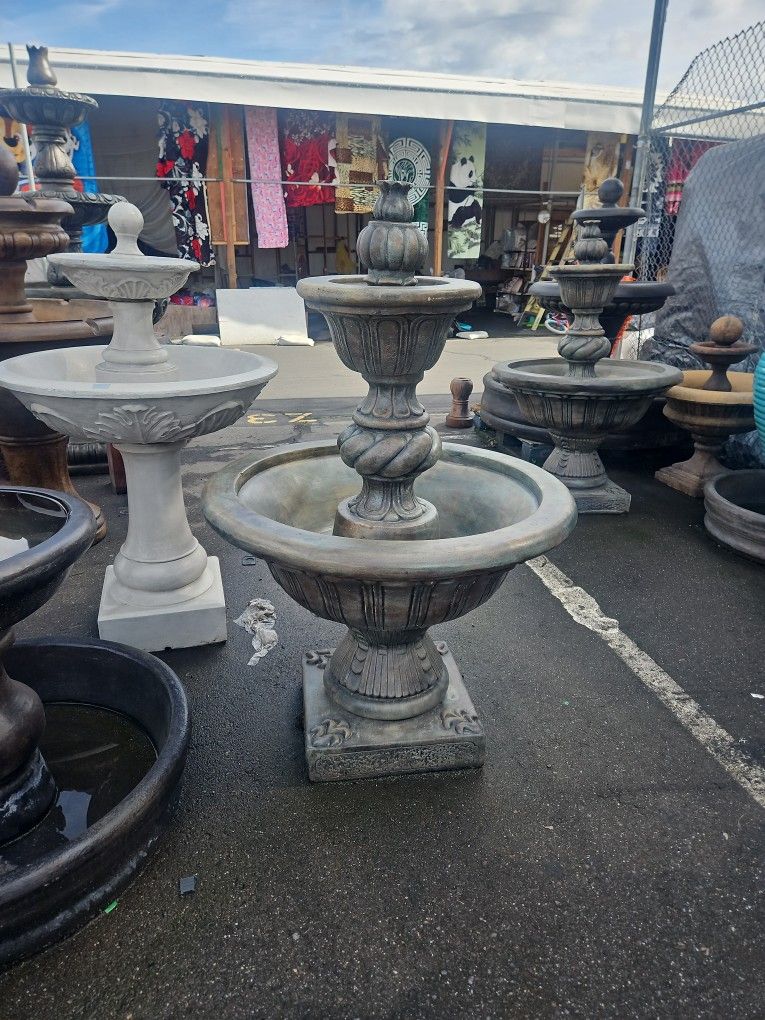Concrete Water Fountain..NEW!!