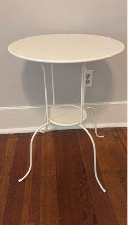 white table