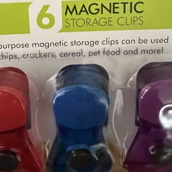 Ew 6 Pieces Magnetic Storage Clip
