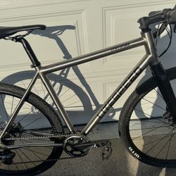 Lite speed titanium gravel bike