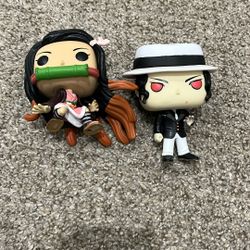 Nezuco And Muzan Funco Pop
