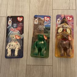 International Bears (TY) Ultra Rare 