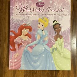 Disney’s What Makes A Princess Recording Book 