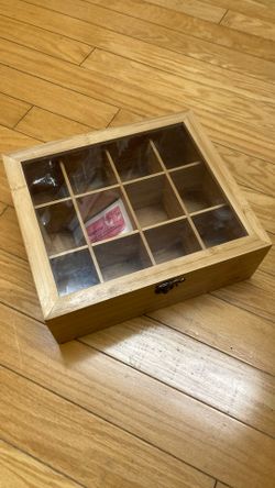 12-compartment Tea Box.