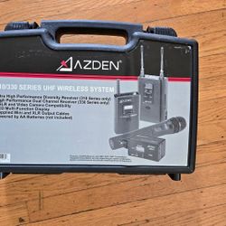 Azden 310LT Pro Wireless Lavalier Microphone System - UHF