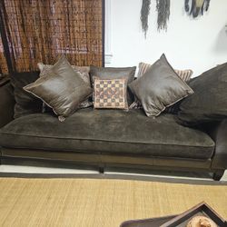Leather/suede Sofa