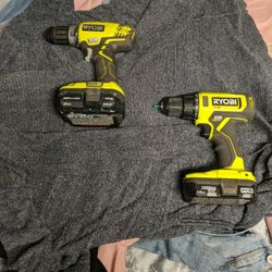 Ryobi Drills