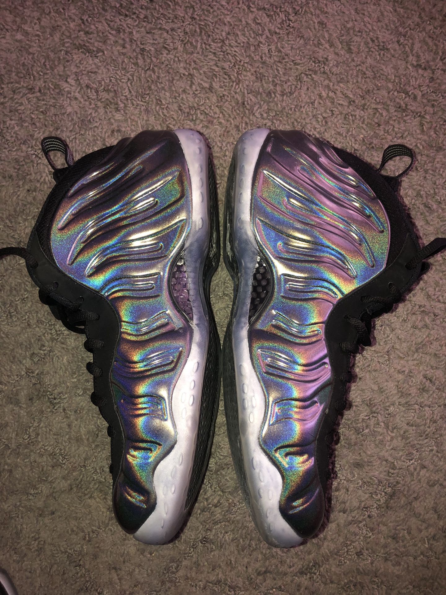 Nike Foamposite Hologram sz14