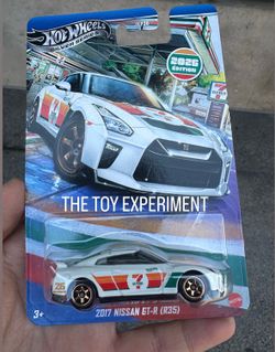 Hot Wheels Silver Series 2017 Nissan GTR R35 White 2026 7Eleven Exclusive
