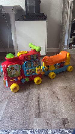 Vtech Toddler Alphabet Riding Red Train
