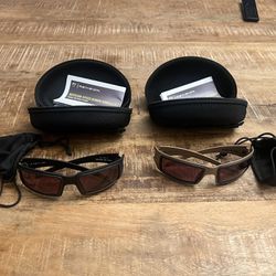 Two Pairs of Revision Speed Demon Sunglasses – Brand New, Never Worn 
