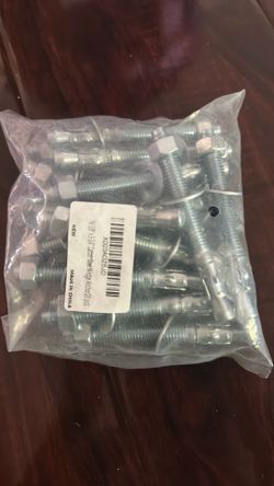 3/8” x3-3/4”carbon steel wedge anchor 20 pcs new