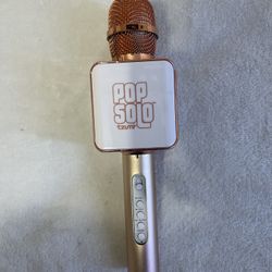 pop solo karaoke microphone 