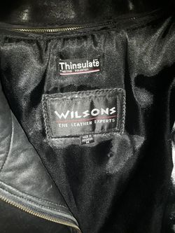 A BEAUTIFUL WILSON HEAVY MOTORCYCLE JACKET
