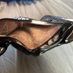 HOBO clutch wallet black