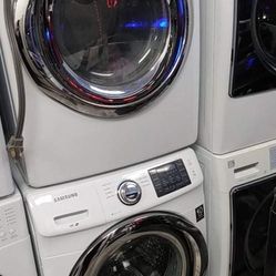 Samsung Washer And Electric Dryer Set For $720
