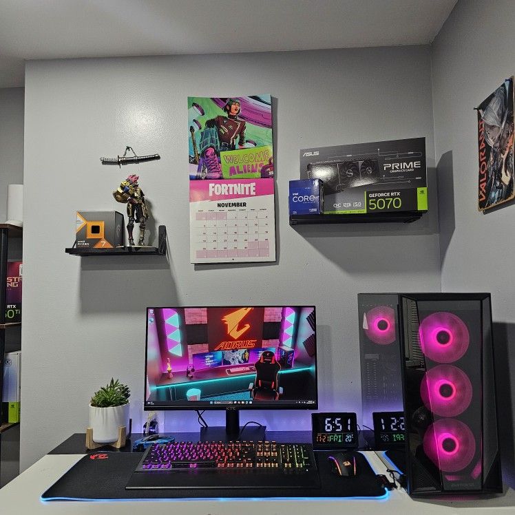 Gaming PC With Whole Setup Included 