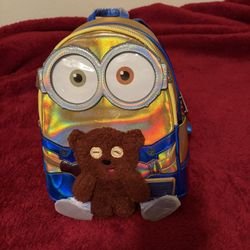 Loungefly Despicable Me Iridescent Cosplay Mini backpack
