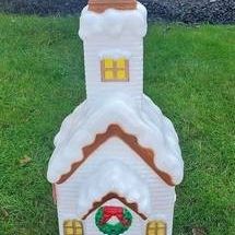 Blow Mold Church 32in 