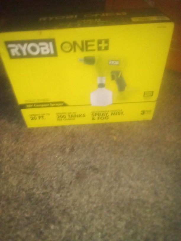 Ryobi One 18 Volt Compact Sprayer