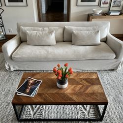 Rh slope arm sofa deals