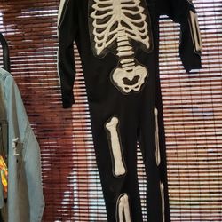 Halloween Skelton Costume.for Boy Or Girl