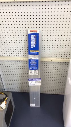 Aluminum threshold