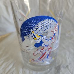 Disney Mickey Glass New 5 Inch