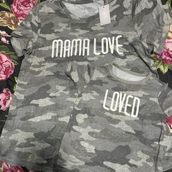 New Camo Matching tees