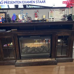 Big TV stand With Chimney ! 