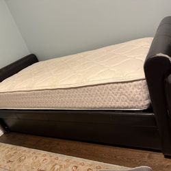 Twin Bed Frame With Roll Out Bed 