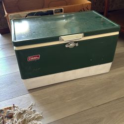 Vintage Coleman Cooler