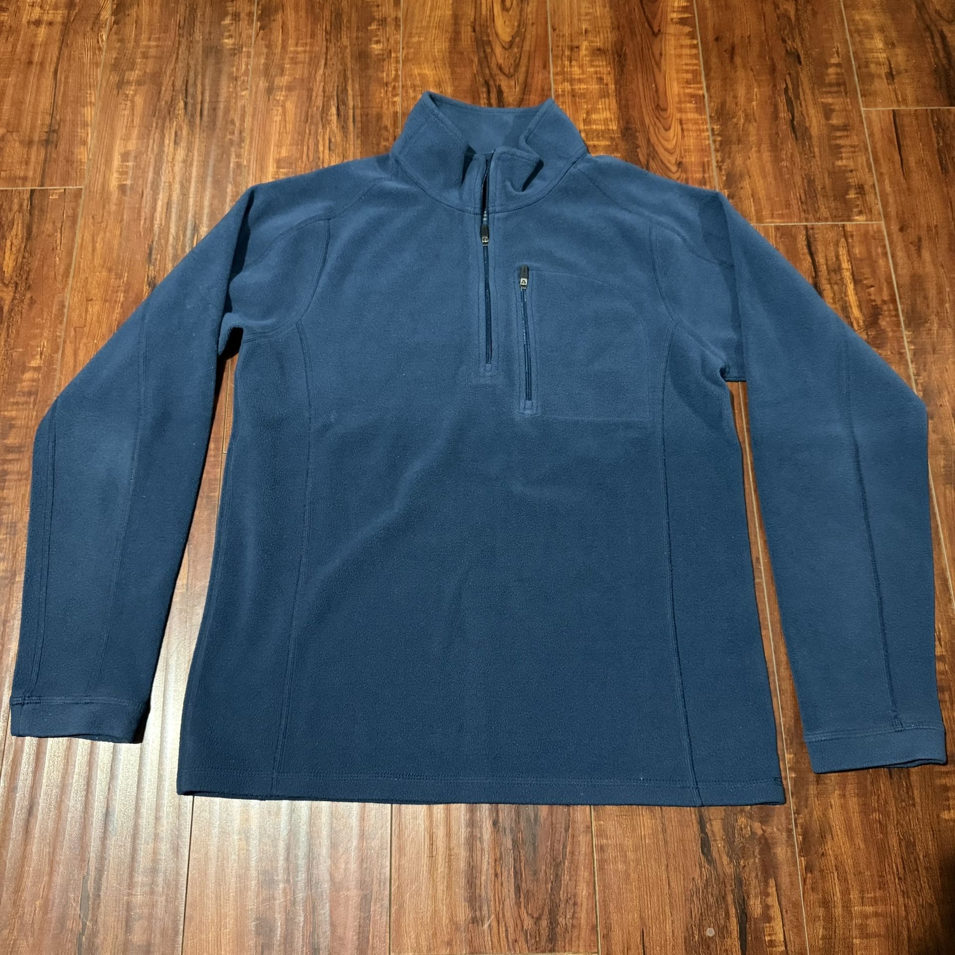 L.L. Bean Pullover Mens Size Small Blue1/4 Zip Fleece Preowned New Condition!!