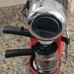 Cafetera Espreso/ Cappuccino IMUSA 4 Cups