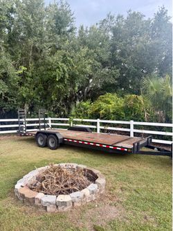 24FT Heavy Duty Trailer
