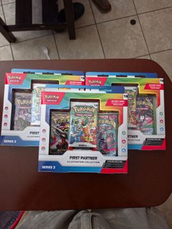 First Partner Series 3 Pokémon