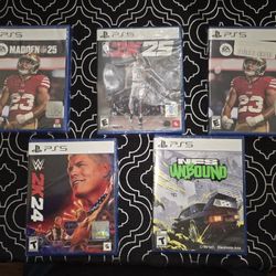 PS5 DISC GAMES 
