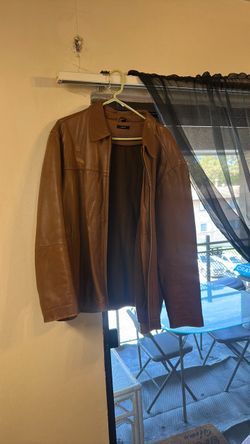 Claiborne Brown Lambskin Size XL For Sale