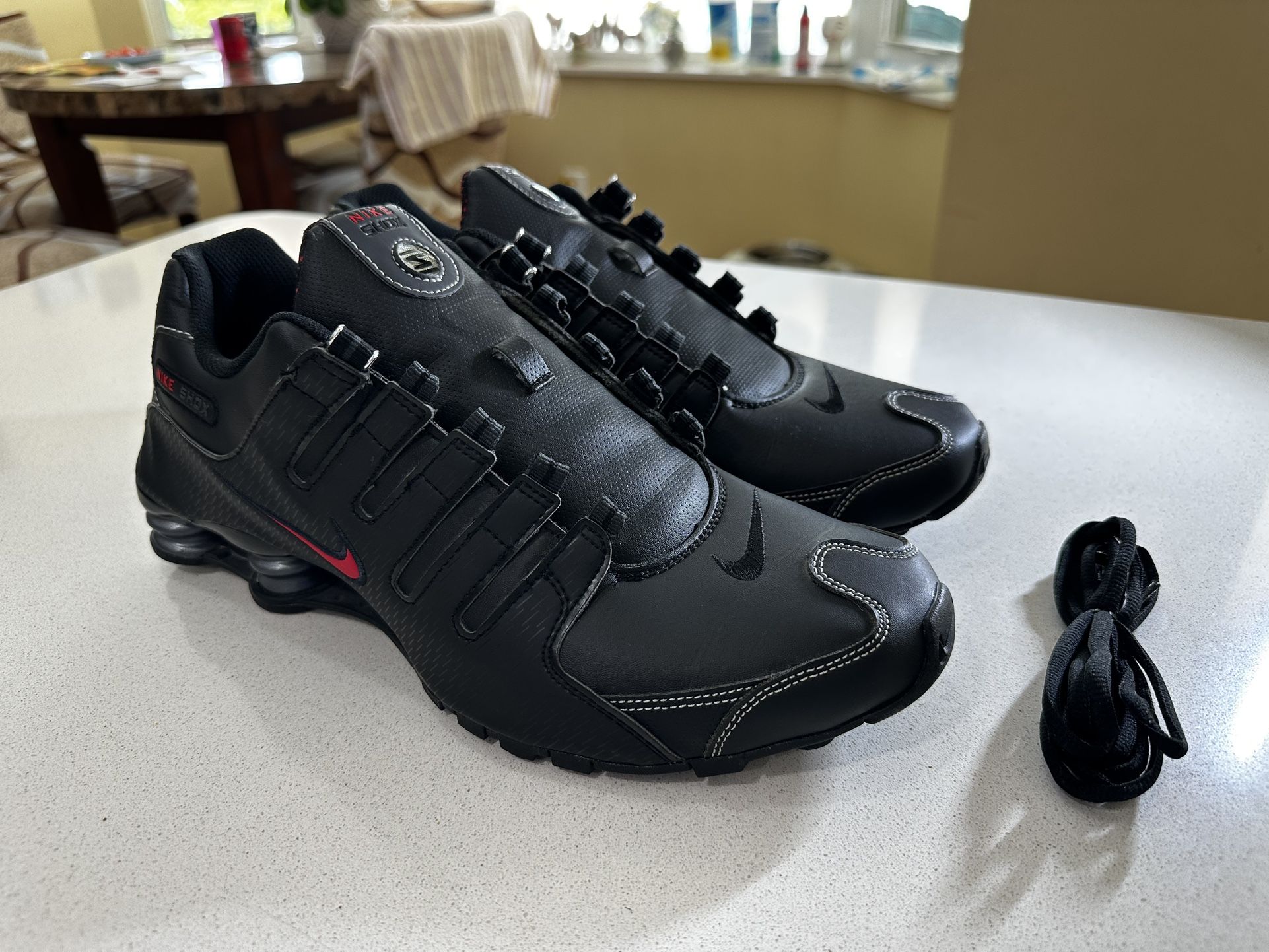 Nike Shox NZ Black Varsity Red Men