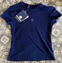 Dallas Cowboys Navy Blue T-Shirt with Tags