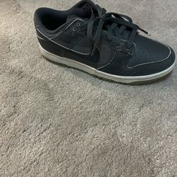 Nike Dunk Low Halloween Swoosh Shadow Grey Size 8.5