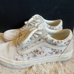 Floral Vans 
