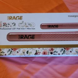 Rosegold Flat Iron Duo 