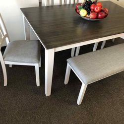 6pc Dining Room Table Set 