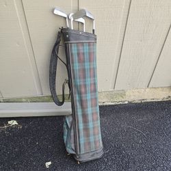 Golf Range bag & clubs 