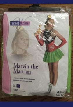 Marvin the Martian Sexy Costume for Women Size medium (6-10)
