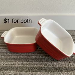 Ceramic Square Ramekins