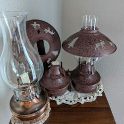 Oil Lamps Lot take All $15