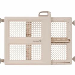 Safety 1st Baby Gates for Doorways, Pressure Mount Lift, Lock and Swing, Dog Gates, Hardware Gate for Stairs, Fits 28"-42" Wide